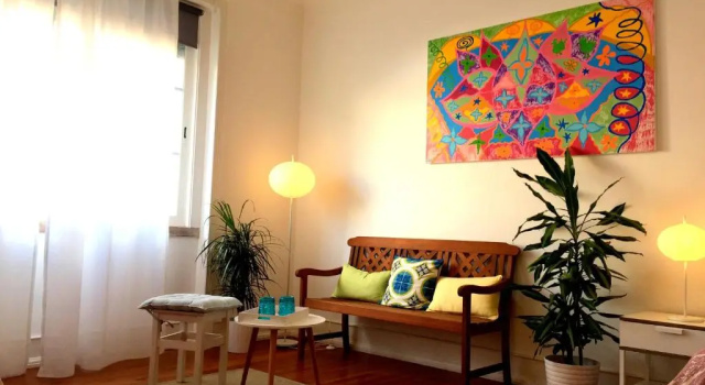 Кровать в общем номере Lisbonera Guest House