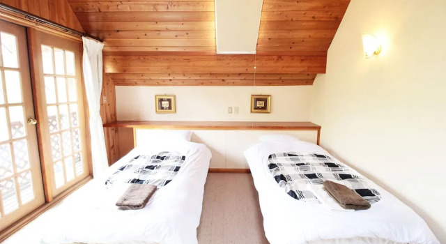 Yamanaka-lake log house HS2, Boek Vakantiehuis Hotels in Tokai met parkeren, Parkeren