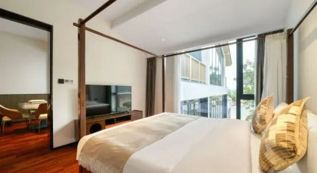 Люкс Deluxe Anji Moshang Yungui Cloud Holiday Homestay (Yunshang Grassland Branch)