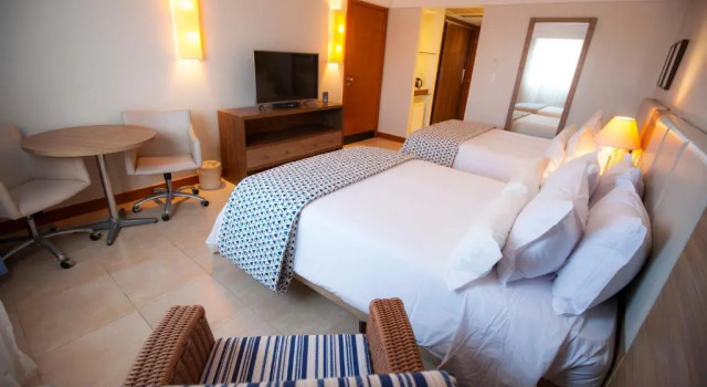 Четырёхместный номер Superior с видом на город Vidam Hotel Aracaju - Transamerica Collection
