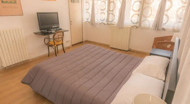 Superior- dobbelt værelse med altan med bjergudsigt Bed a Catania