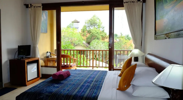Двухместный номер Deluxe с балконом Jati 3 Bungalows