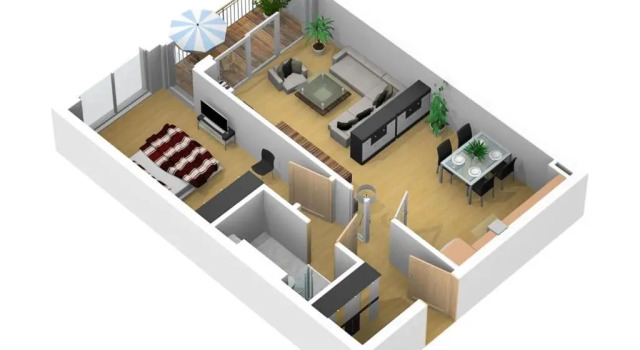 Апартаменты Strandglück Haus A Strandglück Appartement 8A StrandGutFinder de