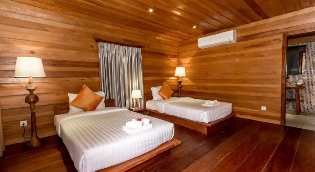 Двухместный номер Deluxe Angkor Heart Bungalow