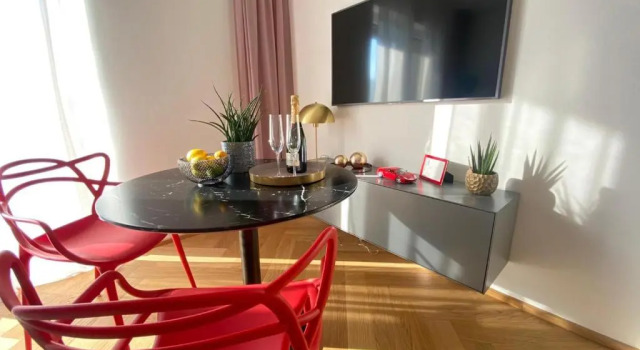 Апартаменты stylishe Wohnung mit Balkon und Tiefgarage