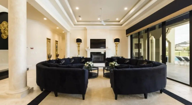 Beautiful Mansion With Private Pool, Close to Disney, Orlando Mansion 1574