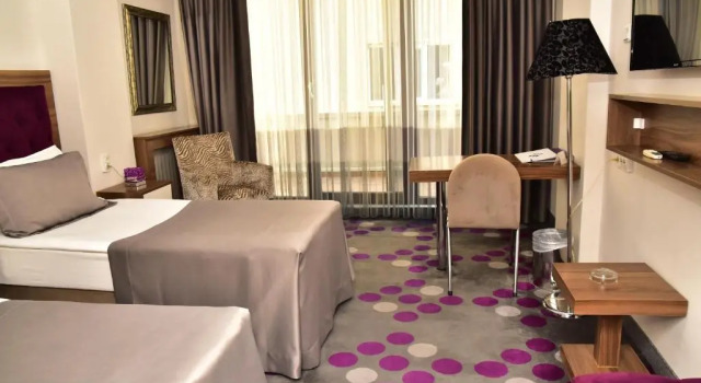 Standardowy dwuosobowy pokój z widokiem na miasto Hande Hotel