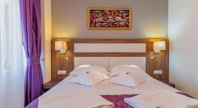 Standardní Dvoulůžkový s manželskou postelí pokoj s balkonem a a výhledem na moře Hotel New Belvedere