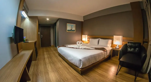 Двухместный номер Deluxe с балконом Buritel Hotel