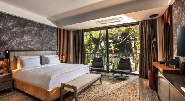 Двухместный номер Deluxe с видом на сад Unique Life Style Hotel