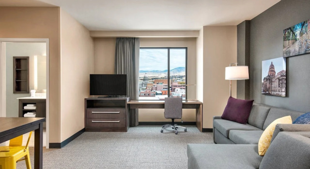 Люкс c 1 комнатой Residence Inn by Marriott Boise Downtown City Center
