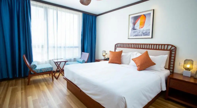 Номер Standard с видом на озеро The Q Hotel & Suite Vientiane 万象Q套房酒店