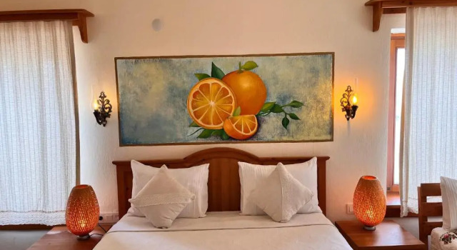 Трёхместный номер Deluxe Eski Datça Otel