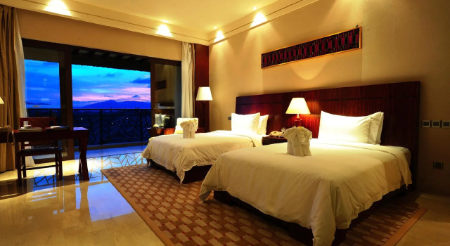 Номер Deluxe Grand Metropark Villa Resort Sanya Yalong Bay