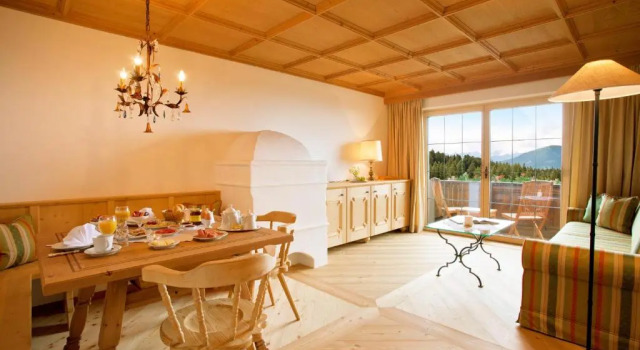 Апартаменты c 1 комнатой с балконом Hotel Lärchenhof Natur