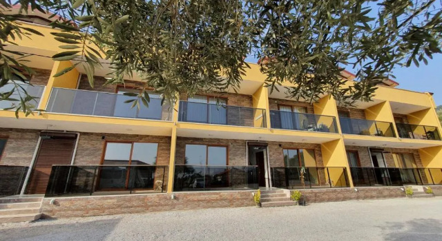 Семейные апартаменты c 1 комнатой с видом на море Olive Tree Apart Hotel