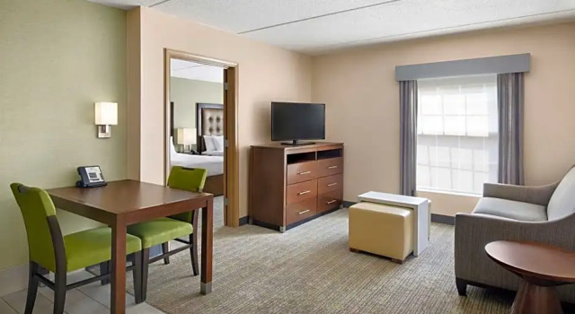 Люкс c 1 комнатой Homewood Suites by Hilton Baltimore-Washington Intl Apt