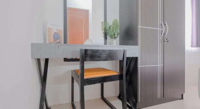 Апартаменты Standard Minimalist and Well Designed 2BR Apartment with Extra Room at Vittoria Residence
