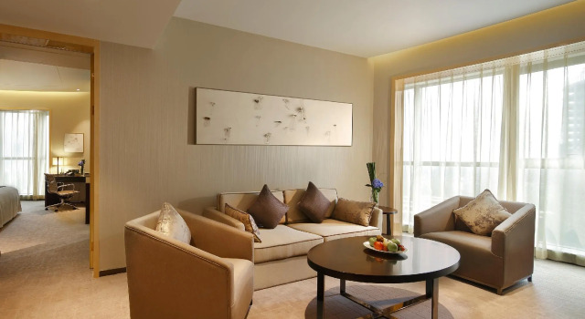 Двухместный люкс c 1 комнатой Crowne Plaza Beijing Lido by IHG