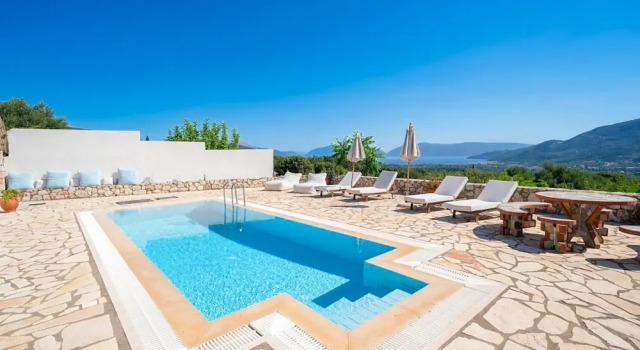 Sunrise Villa With 3 Bedrooms and 3 Bathrooms, Забронировать Вилла Халиотата Кефалония