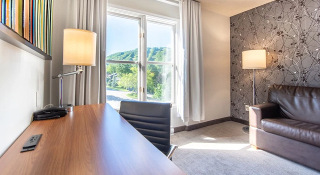 Двухместный номер Comfort с видом на горы Hotel Chateau Bromont