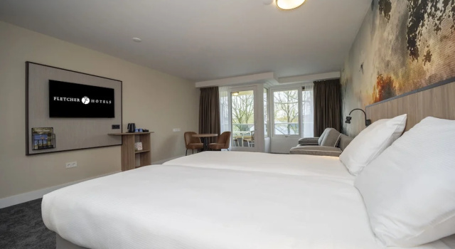 Номер Luxury Fletcher Hotel-Restaurant Langewold