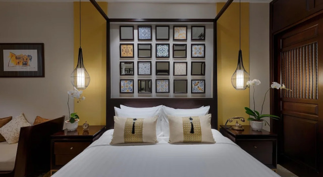 Люкс с балконом Allegro Hoi An . A Little Luxury Hotel & Spa