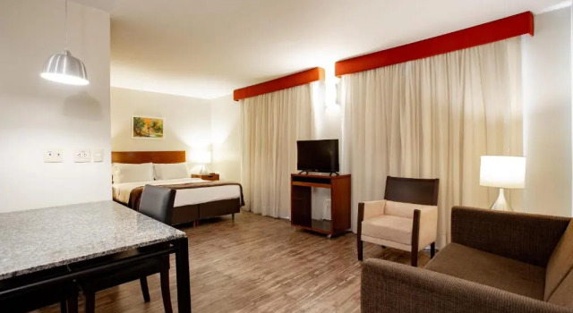 Двухместный номер Standard Bourbon Convention Hotel Ponta Grossa