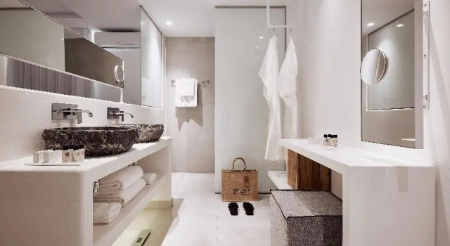 Полулюкс с красивым видом из окна Kantouni Beach Boutique Hotel