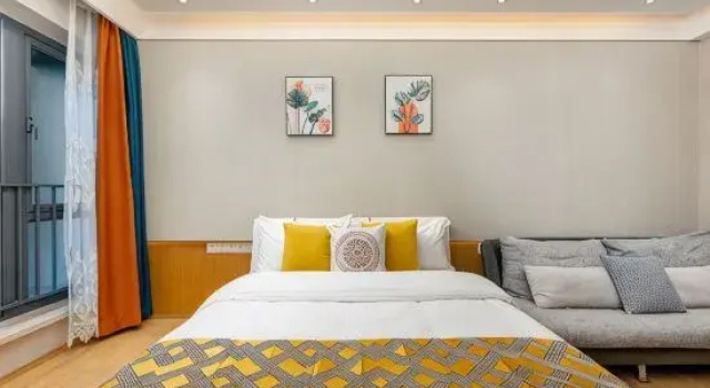 Люкс Deluxe Wanhao Hotel Apartment (Guangzhou City Keyun Road Subway Station)