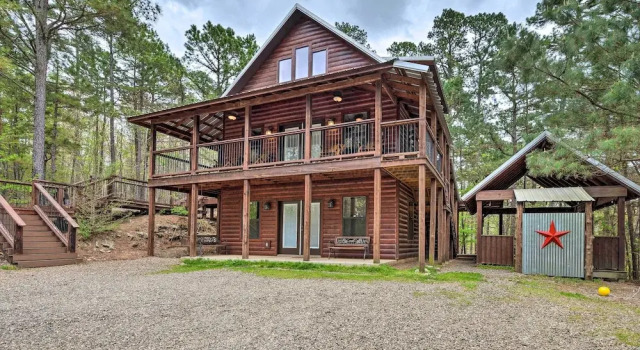 Southern Hills Cabin Near Beavers Bend State Park!, Boek Vakantiehuis Broken Bow Oklahoma