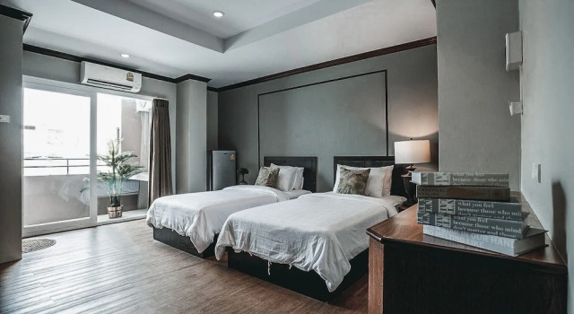 Двухместный номер Deluxe с балконом Club Tree Hotel