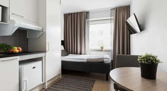 Студия Forenom Hotels & Apartments Flemingsberg - 10min from Älvsjö