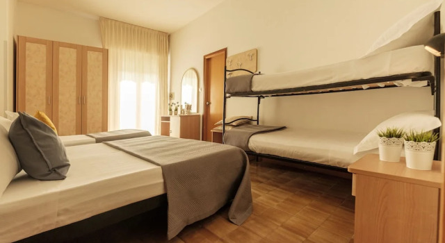 Семейный номер Standard с балконом Hotel Oceanic Rimini - Family Hotel