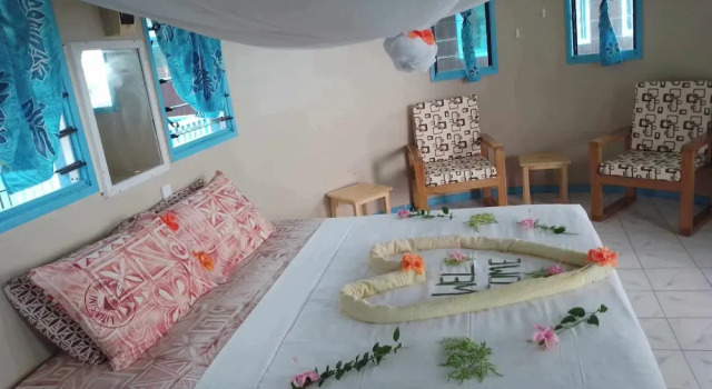 Двухместный номер Standard рядом с пляжем Litia Sini Beach Fales