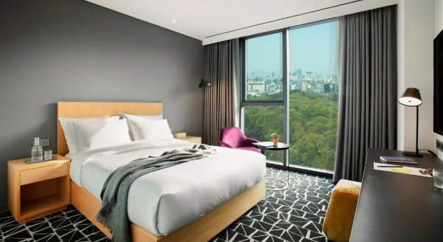 Двухместный номер Standard с видом на сад L7 GANGNAM by LOTTE HOTELS