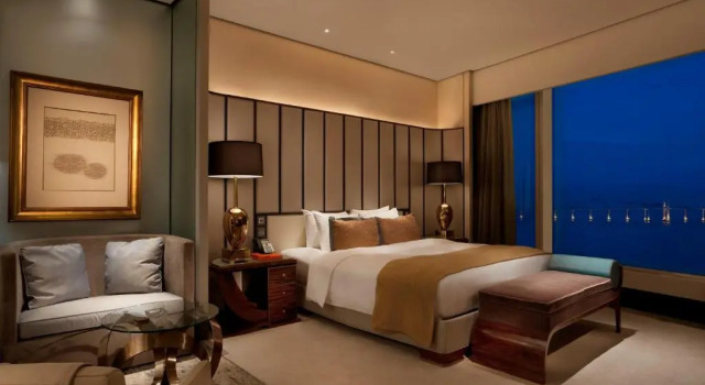Grand Deluxe Doppel Zimmer mit Meerblick MGM Macau