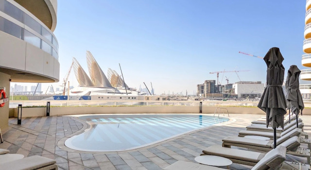 Апартаменты Silkhaus 1BR Maid Saadiyat Beach Access