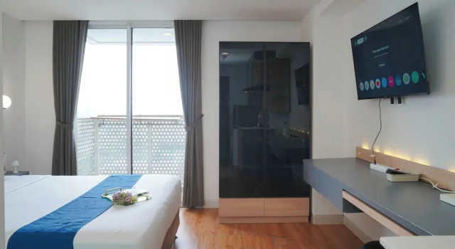 Serene Studio For 2 Pax At West Vista Apartment, Book Lejlighed Jakarta Jakarta provinsen