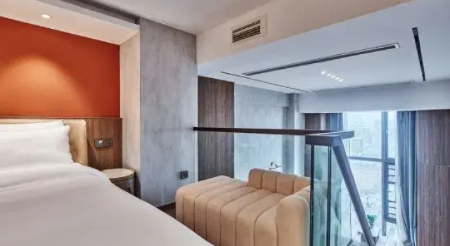 Люкс Deluxe Starwood Future Loft Suite Meisu Hotel (Changsha South Railway Station · Duhua Road Metro Branch)