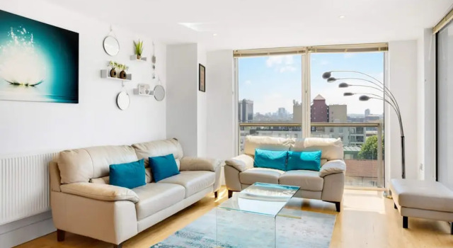 Апартаменты Panoramic London: 3-Bed City Oasis
