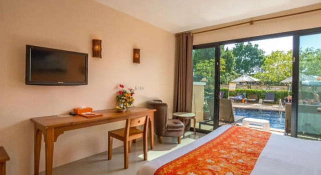 Двухместный номер с доступом к бассейну Srisuksant Resort