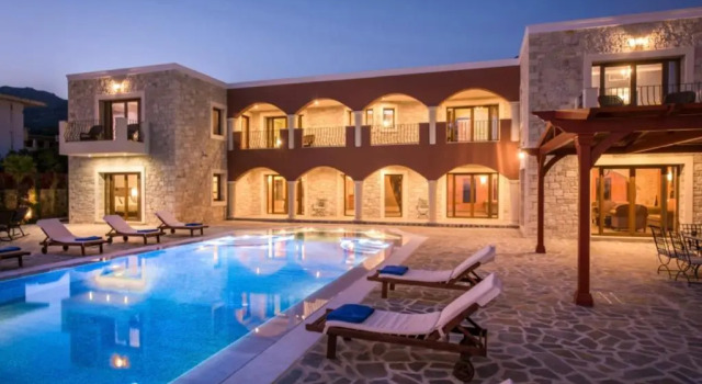 Villa Kastello Kalliste, Wine Dark Sea Villas, Забронировать Вилла Отели East Crete с парковкой, Парковка