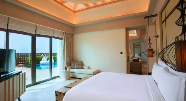 Пляжная вилла с бассейном с 2 комнатами Saadiyat Rotana Resort and Villas