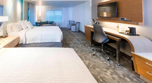 Двухместный номер Superior Courtyard by Marriott St. Augustine Beach