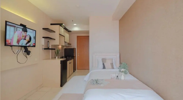 Good Deal and Comfy Studio Apartment at Cinere Bellevue Suites, Book Apartment Depok West Java