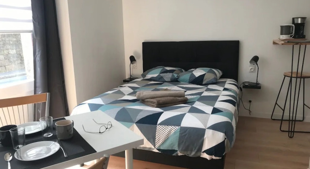 Двухместная студия Appartements du Vally - Guingamp