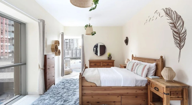 Trendy & Modern 1BR in Marina - Sleeps 4!, Забронировать Апартаменты/квартира Апартаменты Эмирата Дубая, рядом с Международный яхт-клуб Дубая, Апартаменты/квартира