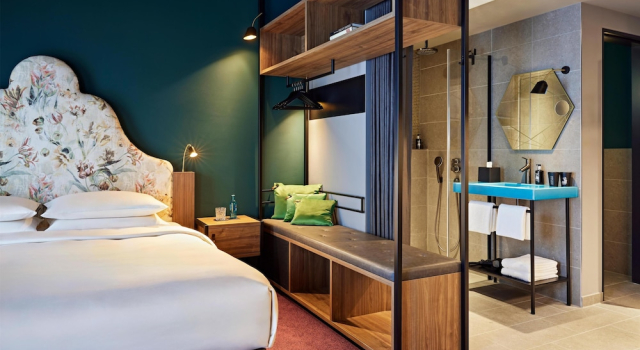 Двухместный номер Deluxe Me and All Hotel Dusseldorf Oberkassel, by Hyatt