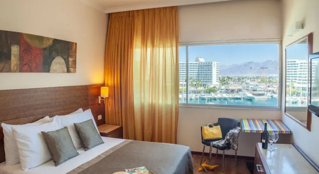 Estudio con balcón Caesar Premier Eilat Hotel